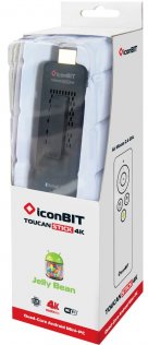 Медіаплеєр iconBIT Toucan STICK 4K (PC-0010W)