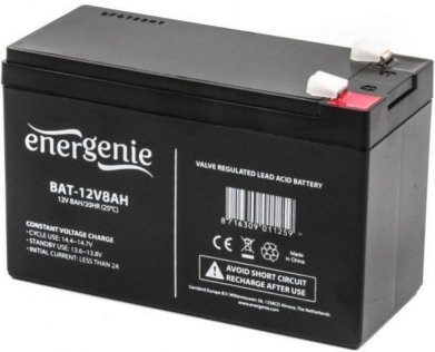 Батарея до ПБЖ EnerGenie BAT-12V 8 AH