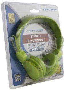 Навушники Esperanza EH148G зелені