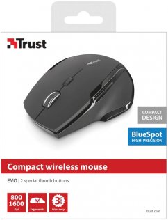 Мишка Trust Evo Compact чорна
