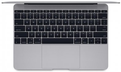 Ноутбук Apple A1534 MacBook (MLHC2UA/A) сріблястий