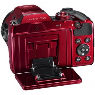 Цифрова фотокамера Nikon Coolpix B500 червона