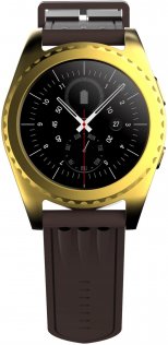 Смарт годинник SmartYou S3 золотий/коричневий