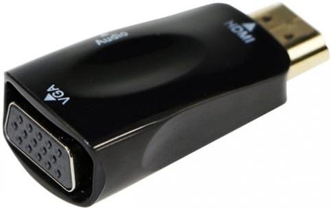 Адаптер Cablexpert HDMI / VGA+Audio (L/R)
