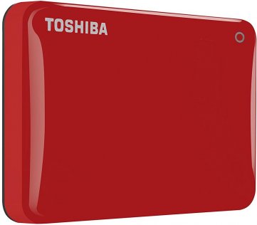 Зовнішній жорсткий диск Toshiba Canvio Connect II (HDTC810ER3AA) 1 ТБ червоний