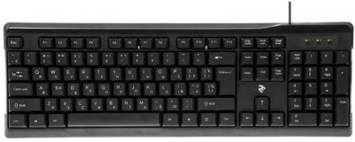 Клавіатура, 2Е KS 104 USB Чорна