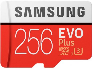 Флешка USB Samsung Evo Plus Micro SDXC 256GB MB-MC256GA/RU