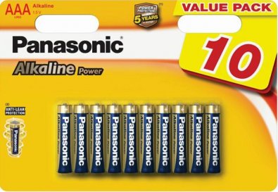 Батарейка Panasonic Alkaline Power AAA (BL/10)