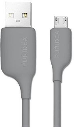 Кабель Puridea AM MicroB 1.2m Grey (L02-USB Grey)