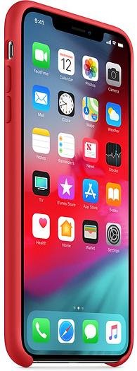 Чохол-накладка Apple для iPhone XS Max - Silicone Case Red