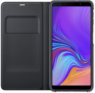 Чохол Samsung for A7 2018 - Flip Wallet Black (EF-WA750PBEGRU)