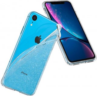 Чохол Spigen for iPhone XR - Liquid Crystal Glitter Crystal Quartz (064CS24867)