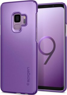 Чохол-накладка Spigen для Samsung Galaxy S9 - Thin Fit Lilac Purple (SF)