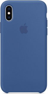 Чохол HCopy for iPhone Xs Max - Silicone Case Delft Blue (ASCXSMDLB)