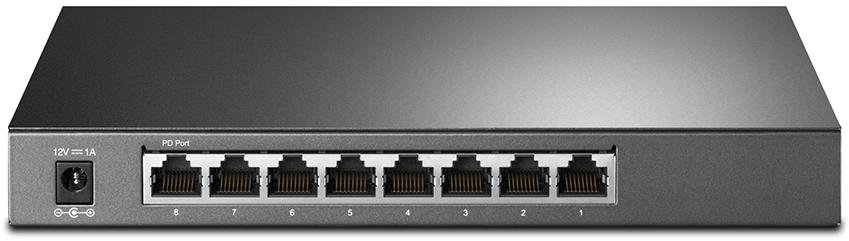Switch, 8 ports, Tp-Link T1500G-8T, 8x10/100/1000Mbps POE, JetStream
