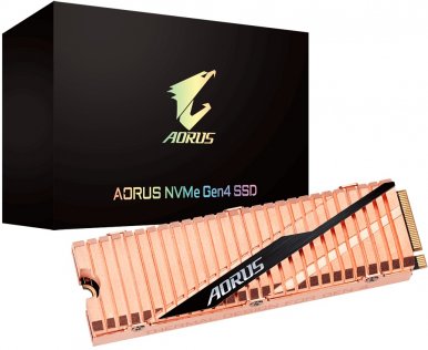 Твердотільний накопичувач Gigabyte Aorus 2280 PCIe 4.0 x4 NVMe 2TB GP-ASM2NE6200TTTD