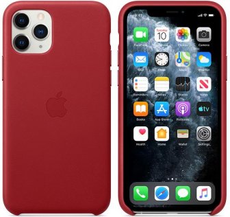Чохол-накладка Apple для iPhone 11 Pro - Leather Case Product Red