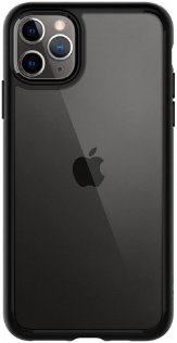 Чохол-накладка Spigen для iPhone 11 Pro Max - Ultra Hybrid Matte Black