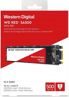 Твердотільний накопичувач Western Digital Red SA500 2280 500GB WDS500G1R0B