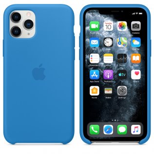Чохол-накладка Apple для iPhone 11 Pro - Silicone Case Surf Blue