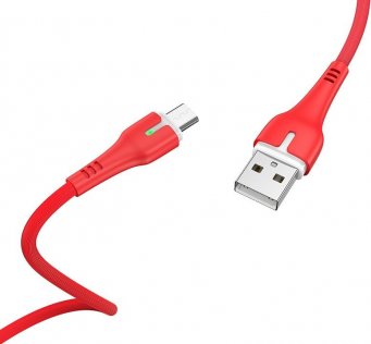 Кабель Hoco X45 Surplus AM / Micro USB 1m Red (X45 Micro Red)