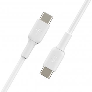 Кабель USB Type-C (CM/CM) 1м, Belkin PVC, White