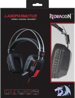 Гарнітура Redragon Lagopasmutus 2 Black/Red (75165)