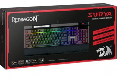 Клавіатура, Redragon Surya USB, Grey ( Gaming )