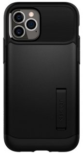 Чохол-накладка Spigen для iPhone 12/12 Pro - Slim Armor Black