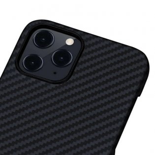 Чохол-накладка Pitaka для iPhone 12 Pro Max  - MagEZ Case Black/Grey Twil