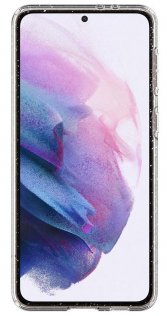 Чохол Spigen for Samsung Galaxy S21 Plus - Liquid Crystal Glitter Crystal Quartz (ACS02384)