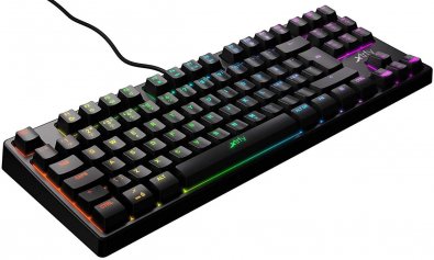 Клавіатура Xtrfy K4 TKL RGB Kailh Red UA Black (XG-K4-RGB-TKL-R-UKR)