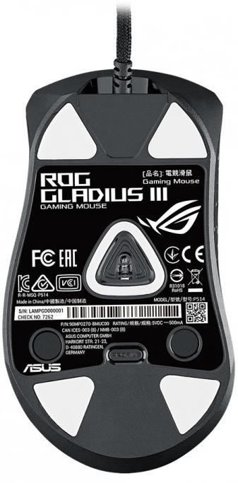  Миша ASUS ROG Gladius III USB Black (90MP0270-BMUA00)
