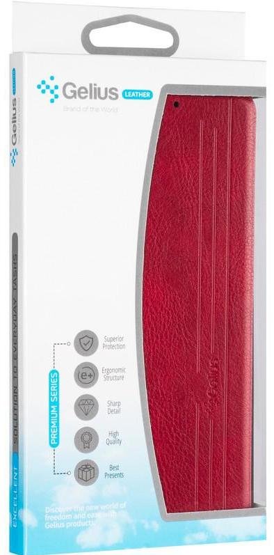 Чохол Gelius for Samsung A72 A725 - Book Cover Leather New Red (00000084350)