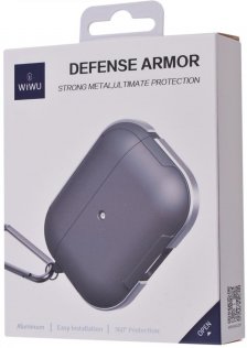 Чохол WIWU for AirPods Pro - Defense Armor Case Black