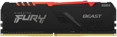 Оперативна пам’ять Kingston Fury Beast RGB DDR4 2x8GB (KF437C19BBAK2/16)