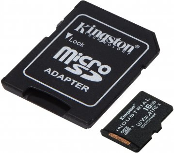 Карта пам'яті Kingston C10 A1 pSLC Micro SDHC 16GB with adapter (SDCIT2/16GB)