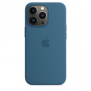 Чохол Apple for iPhone 13 Pro - Silicone Case with MagSafe Blue Jay (MM2G3)