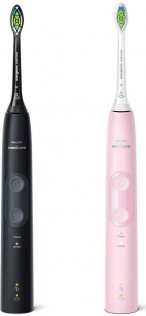 Електрична зубна щітка Philips HX6830/35 Black/Pink