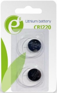Батарейка EnerGenie CR1220 Li-ion (BL/2) (EG-BA-CR1220-01)