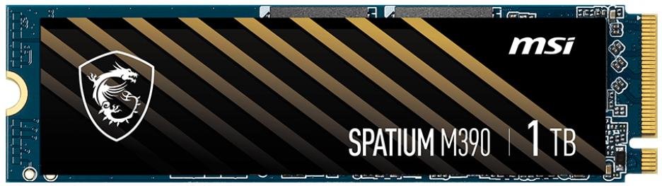 SSD-накопичувач MSI Spatium M390 2280 PCIe 3.0 x4 NVMe 1TB (S78-440L650-P83)