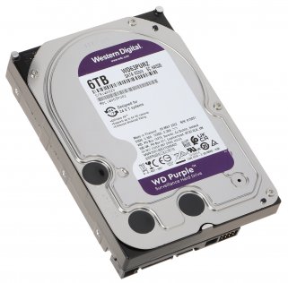 Жорсткий диск Western Digital Purple Surveillance SATA III 6TB (WD63PURZ)