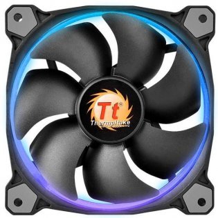 Вентилятор для корпуса Thermaltake Riing 12 LED RGB 256 Colors Fan (CL-F042-PL12SW-B)