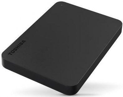 Зовнішній HDD Toshiba Canvio Basics 2TB Black (HDTB420EKCAA)