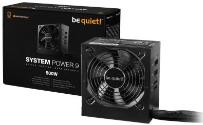 Блок живлення be quiet! 500W System Power 9 CM (BN301)