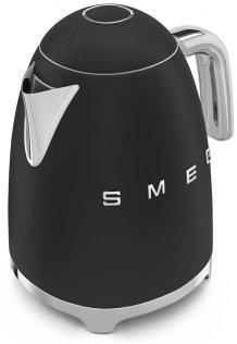Електрочайник Smeg Retro Style Matte Black (KLF03BLMEU)