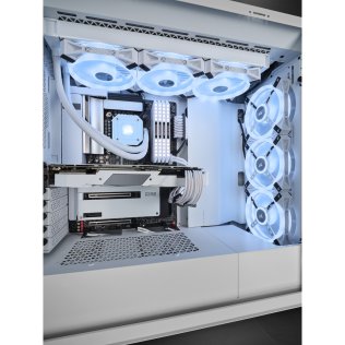Корпус Corsair iCUE 5000X RGB QL Edition White with window (CC-9011233-WW)