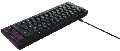 Клавіатура Xtrfy K5 RGB Kailh Red 68 Keys UKR Black (K5-RGB-CPT-BLACK-R-UKR)