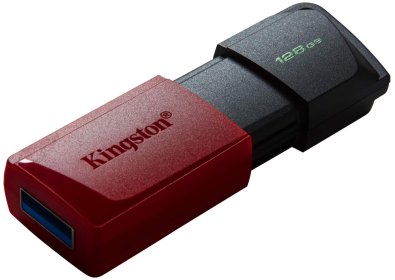 Флешка USB Kingston DataTraveler Exodia M 128GB Black/Red (DTXM/128GB)