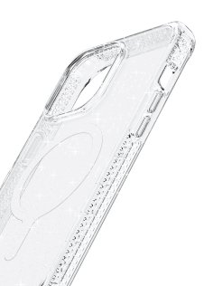 Чохол iTSkins for iPhone 14 Pro Max SUPREME R SPARK with MagSafe Spark Transparent (AP4M-MGSPA-SPTR)